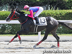 カラープリント(アルミ枠なし)2017年8月20日札幌3R 3歳未勝利(メイショウソリッド)