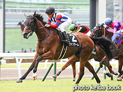 カラープリント(アルミ枠付き)2017年8月26日小倉10R 西海賞(ヴァフラーム)