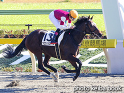 カラープリント(アルミ枠付き)2017年11月25日東京6R 2歳新馬(プロスパラスデイズ)