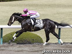 カラープリント(アルミ枠付き)2018年3月24日阪神5R 3歳未勝利(アルゴセイコウ)