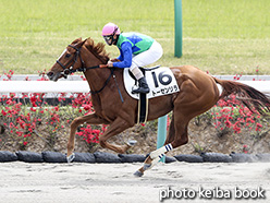 カラープリント(アルミ枠付き)2018年4月14日中山1R 3歳未勝利(トーセンリラ)