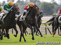 カラープリント(アルミ枠なし)2018年8月25日新潟6R 3歳未勝利(ゴールデンフィジー)