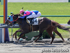 カラープリント(アルミ枠なし)2019年5月25日京都1R 3歳未勝利(タケルライジング)