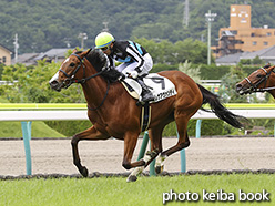 カラープリント(アルミ枠なし)2019年6月29日福島5R 2歳新馬(エレナアヴァンティ)