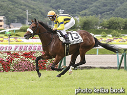 カラーパネル2019年7月13日福島6R 2歳新馬(マジックキャッスル)