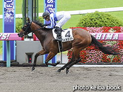 カラープリント(アルミ枠付き)2019年7月20日福島7R 3歳未勝利(リトルエイト)