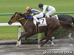 カラープリント(アルミ枠付き)2019年10月12日京都7R 3歳以上1勝クラス(シャドウハンター)