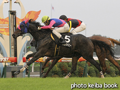 カラープリント(アルミ枠なし)2019年10月12日京都10R 堀川特別(メイショウハニー)