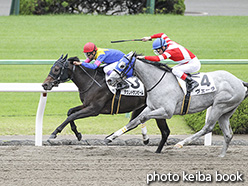 カラープリント(アルミ枠付き)2019年10月13日京都1R 2歳未勝(サウンドサンビーム)