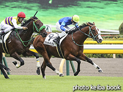 カラープリント(アルミ枠なし)2019年10月14日東京3R 2歳未勝(プライモーディアル)