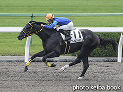 カラープリント(アルミ枠付き)2019年10月26日京都1R 2歳未勝利(フレイムウィングス)