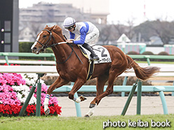 カラープリント(アルミ枠なし)2019年12月21日中山3R 2歳未勝利(ロードオマージュ)