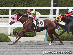 カラープリント(アルミ枠付き)2020年3月1日阪神12R 4歳以上2勝クラス(ジュエアトゥー)