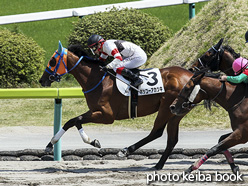 カラープリント(アルミ枠付き)2020年4月25日福島6R 3歳未勝利(ホッコーアカツキ)