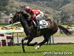 カラープリント(アルミ枠付き)2020年4月25日福島7R 4歳以上1勝クラス(レッドルーヴル)