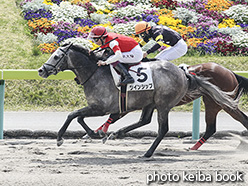 カラープリント(アルミ枠付き)2020年5月3日福島1R 3歳未勝利(ツインシップ)