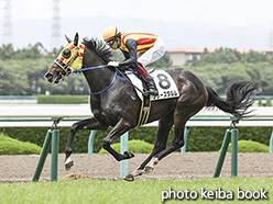 カラープリント(アルミ枠付き)2020年6月14日阪神5R 2歳新馬(フラーズダルム)