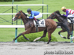 カラープリント(アルミ枠付き)2020年6月28日阪神1R 3歳未勝利(ポピュリズム)