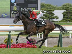 カラープリント(アルミ枠付き)2020年7月4日函館10R 臥牛山特別(レオンドーロ)