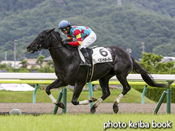 カラープリント(アルミ枠なし)2020年7月12日福島1R 3歳以上障害未勝利(ベストサポーター)