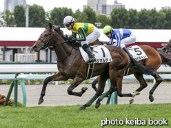 カラープリント(アルミ枠付き)2020年8月8日札幌2R 2歳未勝利(ジオルティ)