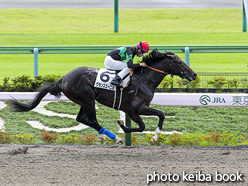 カラープリント(アルミ枠付き)2020年10月11日東京1R 2歳未勝利(グランスエーニョ)