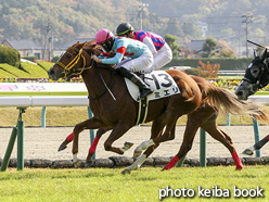カラープリント(アルミ枠付き)2020年11月8日福島5R 2歳新馬(ミエリ)