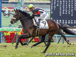 カラープリント(アルミ枠付き)2021年1月24日中山6R 3歳新馬(カレンレベンティス)