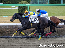 カラープリント(アルミ枠付き)2021年1月24日中山8R 4歳以上2勝クラス(ナイトブリーズ)