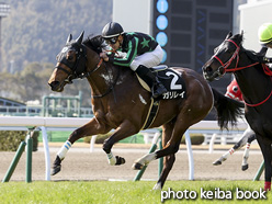 カラープリント(アルミ枠付き)2021年2月20日小倉10R 八幡特別(ガリレイ)