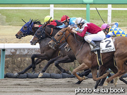 カラープリント(アルミ枠付き)2021年3月6日中山2R 3歳未勝利(トップオアシス)