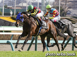 カラープリント(アルミ枠付き)2021年3月6日中山9R 潮来特別(フィリオアレグロ)