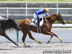 カラープリント(アルミ枠付き)2021年5月9日中京6R 3歳1勝クラス(スカーレットスカイ)