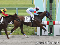 カラープリント(アルミ枠付き)2021年5月16日東京1R 3歳未勝利(アイアゲート)