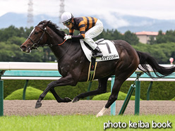 カラープリント(アルミ枠付き)2021年6月19日阪神2R 3歳未勝利(キタサンシンドー)