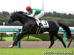 カラープリント(アルミ枠付き)2021年6月19日阪神8R 3歳以上1勝クラス(ジャッカル)