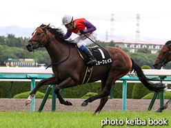 カラープリント(アルミ枠付き)2021年6月19日阪神9R 皆生特別(スカーフェイス)