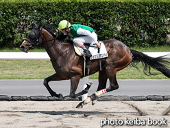 カラープリント(アルミ枠付き)2021年6月26日札幌8R 3歳以上1勝クラス(ショウリノカンパイ)