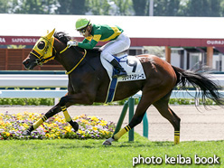 カラーパネル2021年6月27日札幌1R 3歳未勝利(クレマチステソーロ)