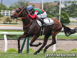 カラープリント(アルミ枠付き)2021年8月1日函館6R 3歳未勝利(イルクオーレ)