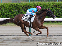 カラープリント(アルミ枠付き)2021年8月7日新潟12R 3歳以上1勝クラス(ヤマニンビオローネ)