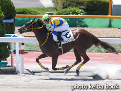 カラープリント(アルミ枠付き)2021年8月7日函館4R 3歳未勝利(ゴールドフィンガー)