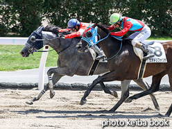 カラープリント(アルミ枠付き)2021年8月21日札幌3R 3歳未勝利(ルージュブラン)