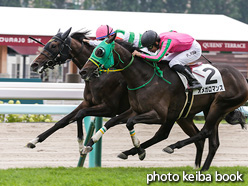 カラープリント(アルミ枠付き)2021年8月22日札幌8R 3歳以上1勝クラス(ファジェス)