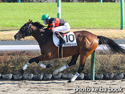 カラープリント(アルミ枠なし)2021年12月4日中山6R 2歳新馬(ホウオウルーレット)