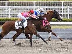 カラープリント(アルミ枠付き)2022年5月15日中京12R 4歳以上2勝クラス(メガキャット)