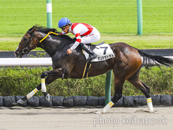 カラープリント(アルミ枠付き)2022年9月17日中山6R 3歳以上1勝クラス(オンマガトオル)