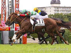 カラープリント(アルミ枠なし)2022年10月8日阪神5R 2歳新馬(レッドヒルシューズ)