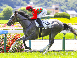 カラープリント(アルミ枠付き)2023年7月2日福島1R 2歳未勝利(コスモブッドレア)