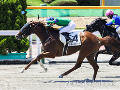 カラープリント(アルミ枠付き)2023年7月9日函館3R 3歳未勝利(レターマイハート)